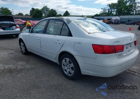 2009 Hyundai Sonata Gls from USA, damaged, VIN 5NPET46C39H551299